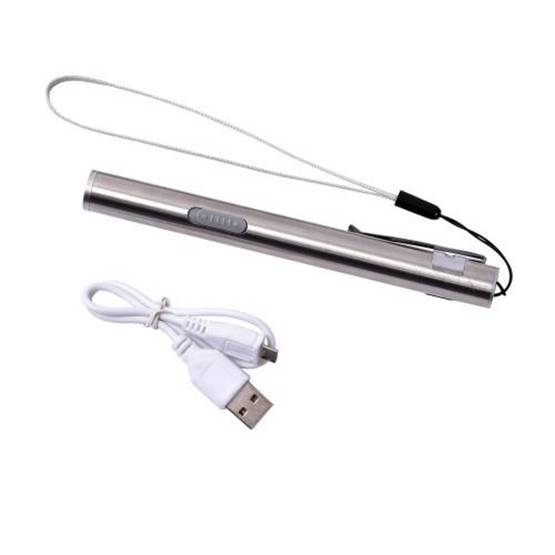 Ladattava USB-Kynävalo 4V 90lm - Ladattavat käsivalaisimet - 6438152098677 - 1