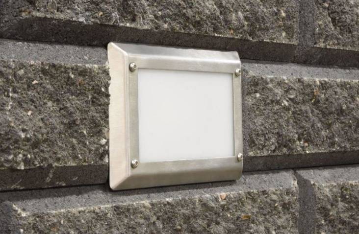 Lakka Lohkomuurivalaisin pieni LED - Muurikivet - 50575057 - 1