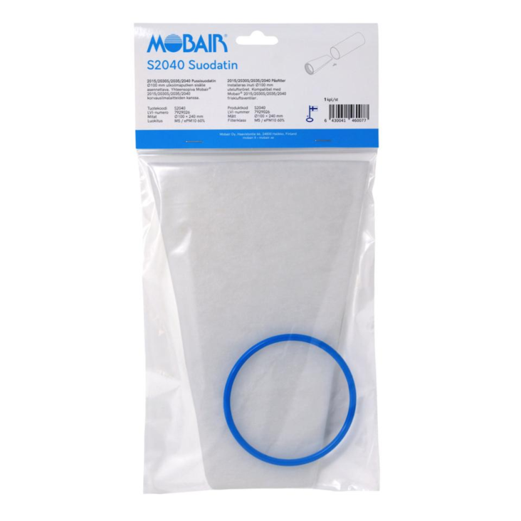 Mobair 2030 suodatin - Ilmanvaihtokoneet - 6430041460077 - 2