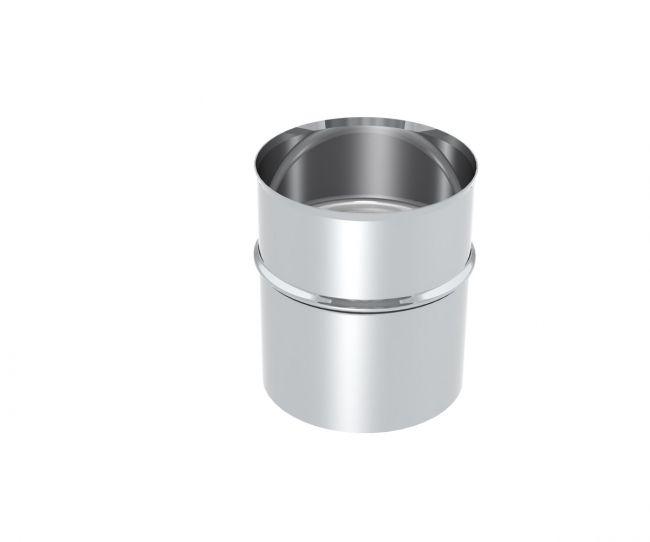 Muurausliitin 115mm tiiviste rst - Savupiiput ja hormit - 5900856825367 - 1