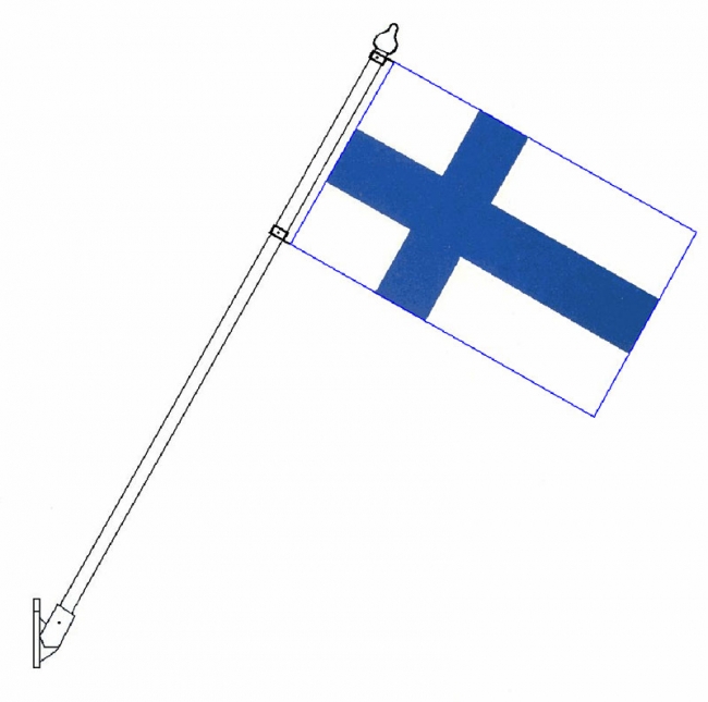 Omalippu - Lipputangot ja tarvikkeet - 6430017090017 - 1