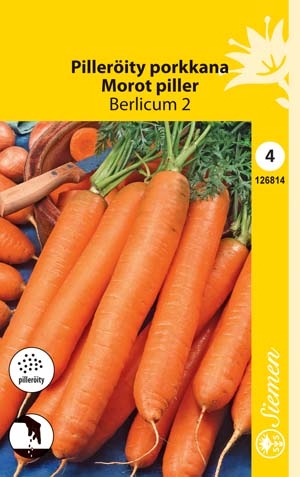 Porkkana BERLICUM 2 126815, siemennauha - Puutarhasiemenet - 6415151268157 - 1