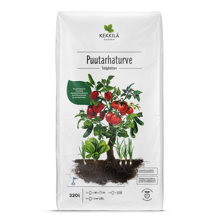 Puutarhaturve Kekkilä 320 L - Puutarhamullat ja turve - 6433000800167 - 1