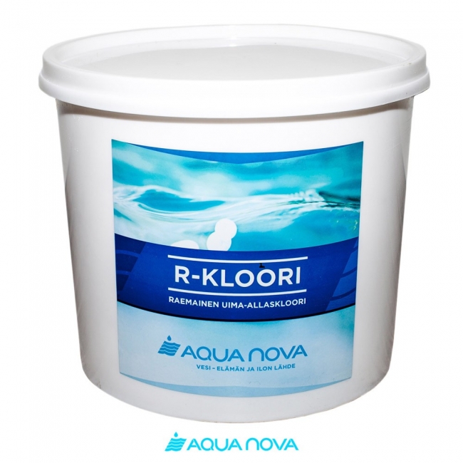 R-Kloori (raekloori) 5 kg - Vesilelut ja allastarvikkeet - 6415836970467 - 1