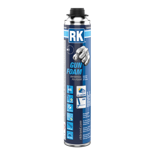 RK Gun Foam Pistoolivaahto 750ml - Polyuretaanieristeet - 6418091021837 - 1