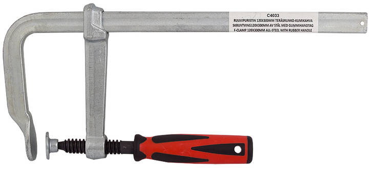 Ruuvipuristin ProMaster 80x160mm - Ruuvipuristimet - 6420286840307 - 1