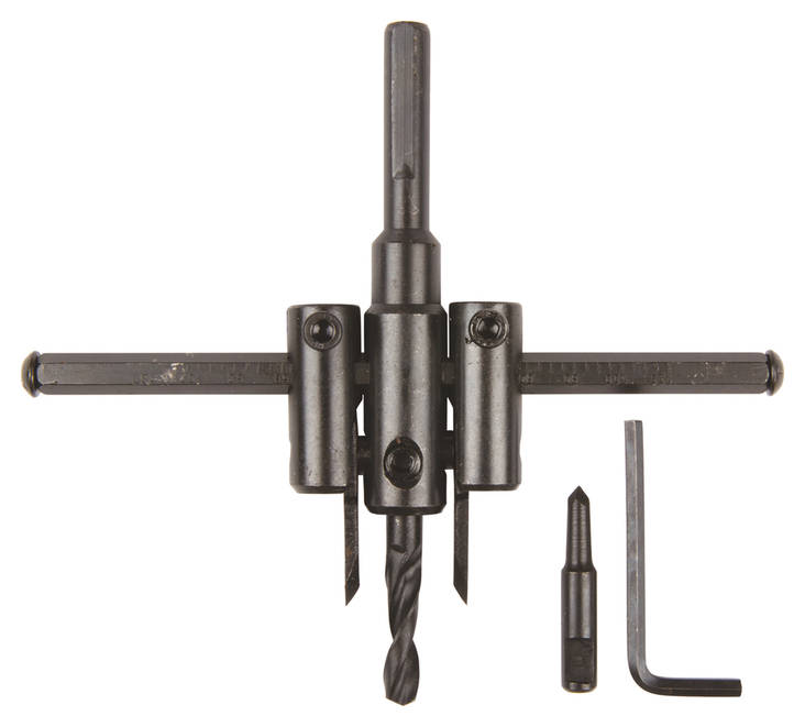 Säädettävä poranterä 30 - 120 mm D-57093 - Reikäsahat - 088381461177 - 1