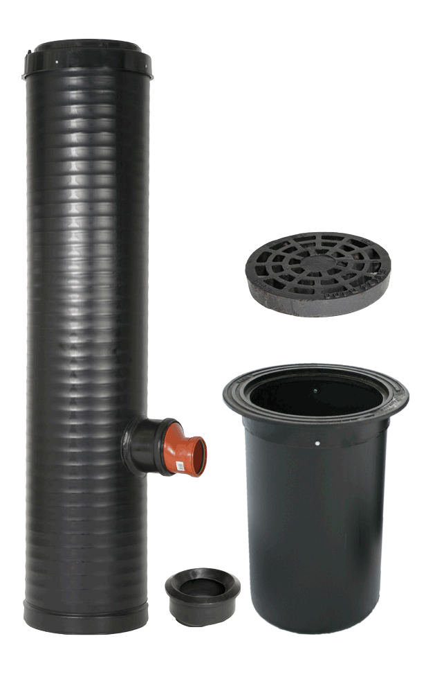 Sadevesikaivo 400/315, valurautakannella - Sadevesikaivot ja rännikaivot - 6414959670537 - 1