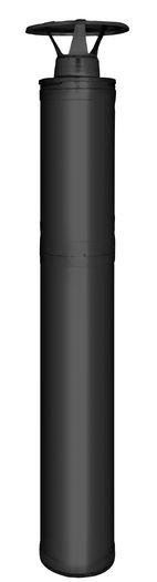 Saunapiippupaketti Harvia 115mm musta - Savupiiput ja hormit - 6417659019217 - 1