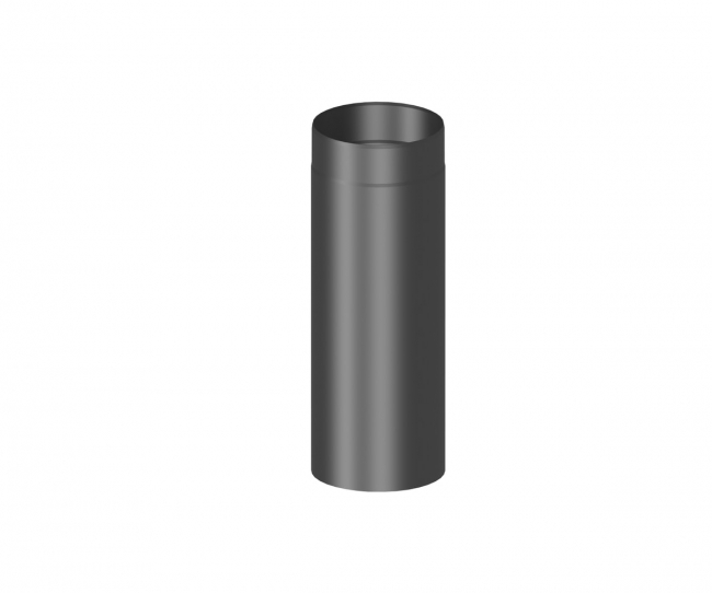 Savuputki Jeremias 115mm 0,5m musta - Savupiiput ja hormit - 5900856644487 - 1