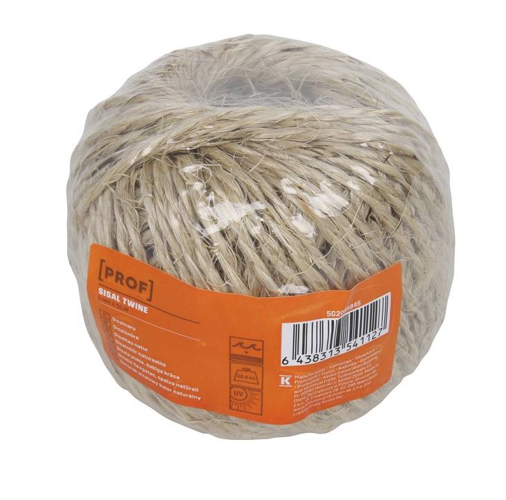 Sisalnaru Prof 2mm x 50m - Köydet - 6438313541127 - 1