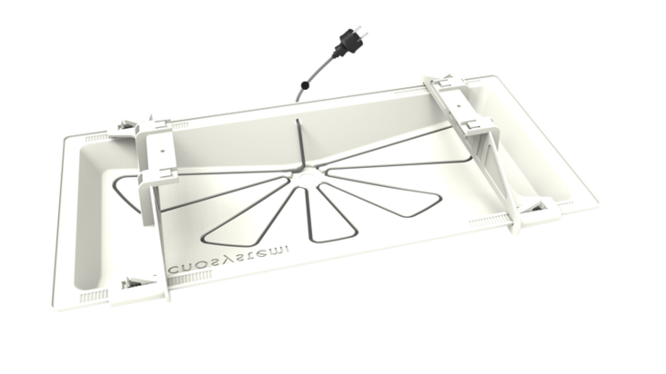 Sulutusvesikaukalo 850x400 Tecnosystem - Asennustelineet ja sulatus - 8052967000717 - 1