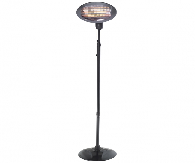 TERASSILÄMMITIN KVARTSI OPAL JALALLA 2000W 3-TEH 2,1M IPX4 - Terassilämmittimet - 6413821760437 - 1