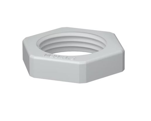 Vastamutteri muovi OBO 116 M12 PS - Holkkitiivisteet, kalvotiivisteet ja kut - 4012195874157 - 1