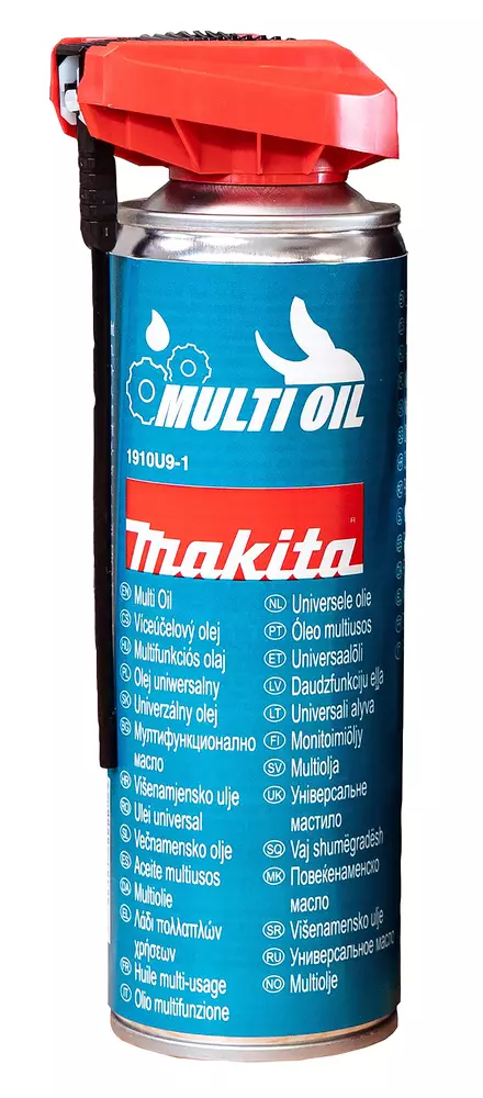 Makita 300 ml yleisöljy 1910U9-1 - Aerosolit, sprayt ja polttonesteet - 088381786607 - 1