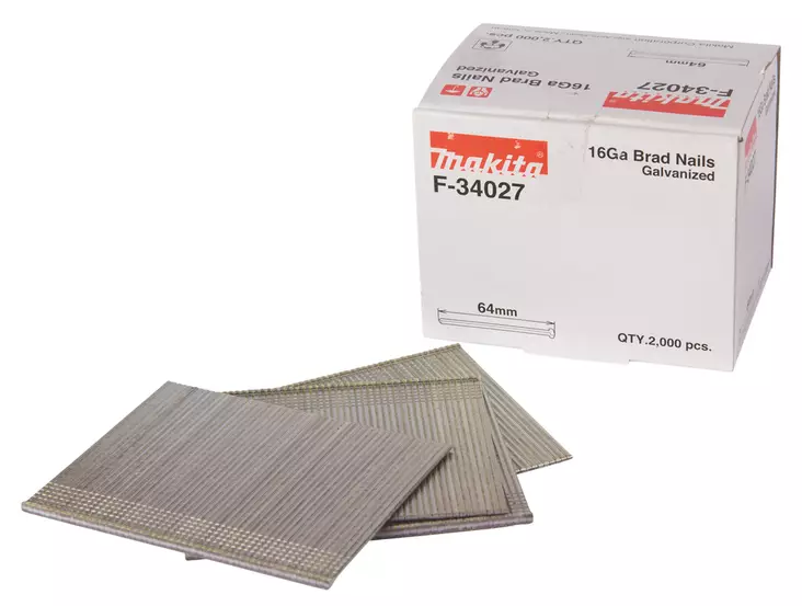 MAKITA Dyckert naula 1,6 x 64 mm, 16Ga - Viimeistelynaulat - 088381543897 - 1