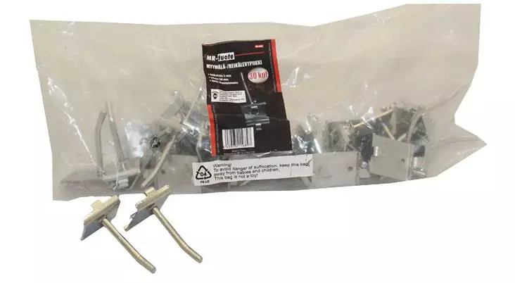 Myymälä-/reikälevypiikki 5x50mm, 30 kpl - Säilytysjärjestelmät ja koripaketit - 6430032156897 - 1