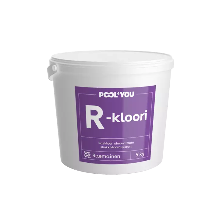 R-Kloori (raekloori) 5 kg - Vesilelut ja allastarvikkeet - 6415836970467 - 2