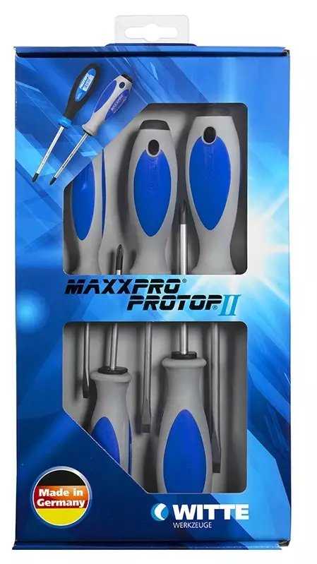 Ruuvimeisselisarja 5-os. Maxxpro - Ruuvimeisselit ja ruuvitalttasarjat - 4003955239767 - 1