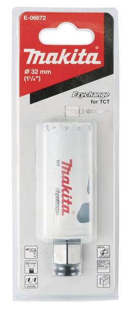 Makita Reikäsahanterä T.C.T 32mm E-06672 - Reikäsahat - 088381570398 - 2