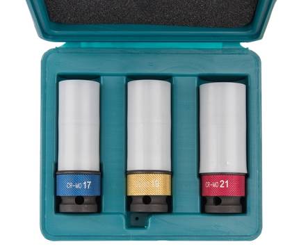 Makita Voimahylsylajitelma 1/2" 3-osaa P-90560 - Ruuvauskärjet - 088381520188 - 2