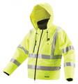 Makita Heijastava lämpötakki L LXT DCJ206ZL - Lämpötakit ja -liivit - 88381867788 - 1