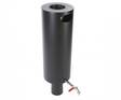 Piippusäiliö Jeremias pyöreä 25 l musta - Savupiiput ja hormit - 5900856708318 - 1
