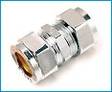 Puserrusliitin suora kromattu 10 mm 1551018 EM - Puserrusliittimet - 1551018 - 1