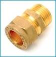 Puserrusliitin suora ulkokierre 22x1/2" 1551118 EM - Puserrusliittimet - 1551118 - 1