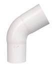 Taivutettu putki Ø 90 mm/60° valkoinen - Sadevesijärjestelmät - 5702752263508 - 1