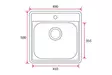Keittiöallas Stala Rst-allas Standard-t4 - Keittiöaltaat - 6417791244638 - 2