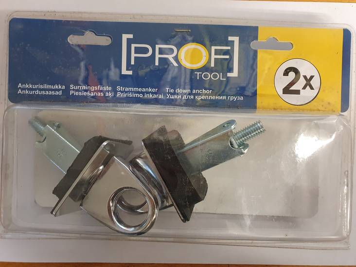 Ankkurisilmukka 3/8" kierteellä - Venetarvikkeet - 6405422516858 - 1