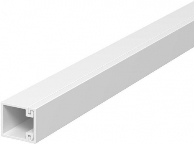 Asennuskanava OBO WDK 15x15x2000mm VA - Johtokourut ja kaapelitiet - 4012196794058 - 1