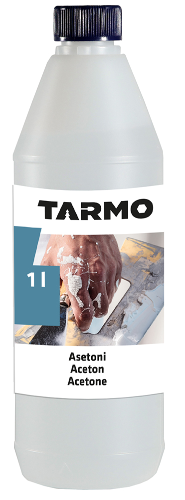 Asetoni Tarmo 1l - Ohenteet ja liuottimet - 6410413237438 - 1