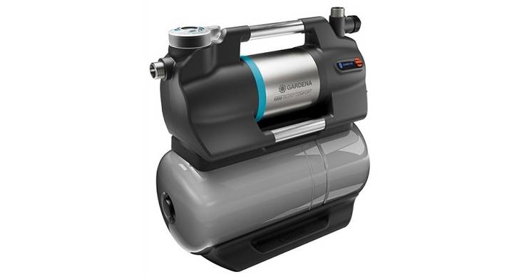 Gardena Painevesiautomaatti 5600 SilentComfort - Uppopumput ja Porakaivopumput - 4066407502338 - 1