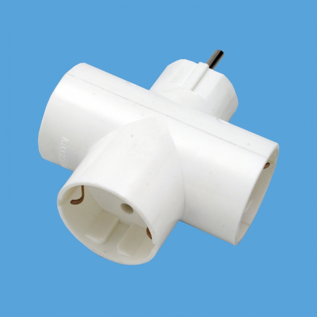 Haaroituskosketin OPAL 3-os. - Jatkopistorasiat ja pistotulpat - 6416013124338 - 1