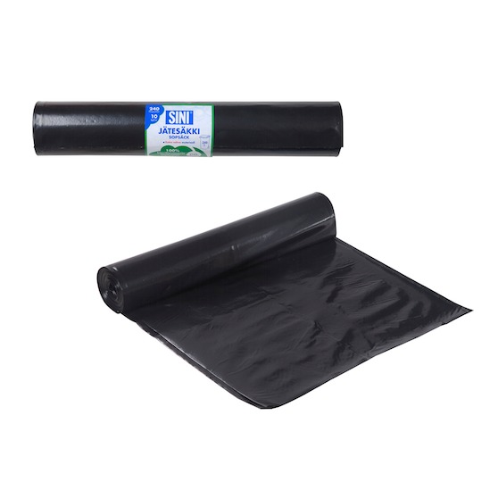Jätesäkki SINI 240l 14600 vahva 10kpl - Jätesäkit - 6423800146008 - 1