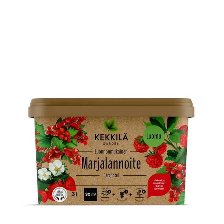 Kekkilä Marjalannoite 3 L - Puutarhalannoitteet - 6433000623308 - 3