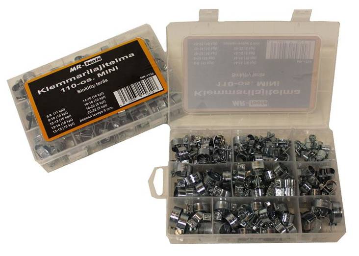 Klemmarilajitelma 110-os. mini - Letkuliittimet ja kastelutarvikkeet (pih - 6430032156118 - 1
