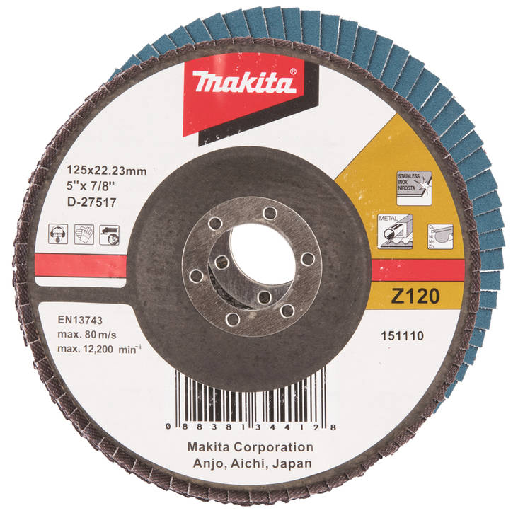Liuskalaikka 125mm Z120 RST D-27517 - Katkaisulaikat ja hiomalaikat - 088381344128 - 1