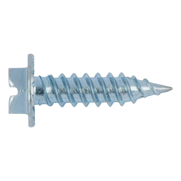 Lvi-Ruuvi AV 10 mm ZN 6,5X40 200kpl - Karmiruuvit, kalusteruuvit ja koolausruu - 6417926110128 - 1