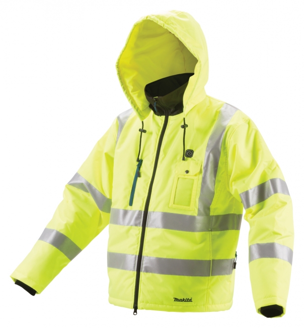 Makita Heijastava lämpötakki L LXT DCJ206ZL - Lämpötakit ja -liivit - 88381867788 - 1