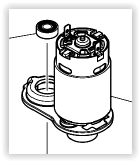Makita moottori DUR181 629932-8 - Makita trimmerien varaosat - 629932-8 - 1