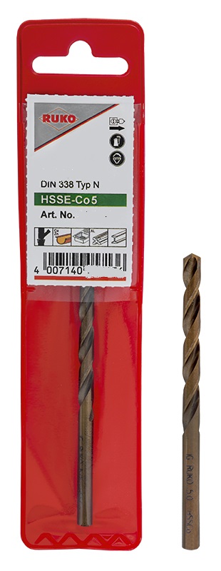Metalliporanterä HSS-G CO5 3,3 mm - Metalliporanterät - 4007140057068 - 1