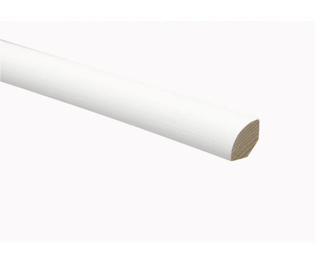 Neljänneslista 15x15x3200 valkoinen - Peitelistat - 6417153007338 - 1