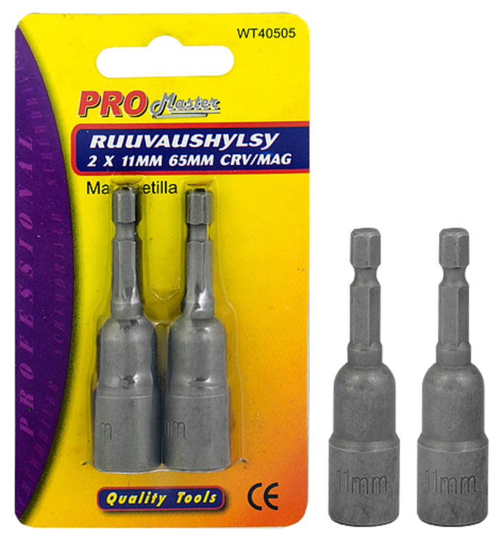 Ruuvaushylsy ProMaster 11x65mm - Ruuvauskärjet - 6420286004778 - 1