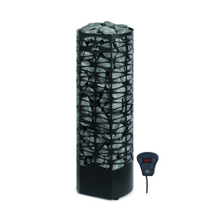 Sähkökiuas Narvi Saana 9,0kW musta - Sähkökiukaat - 6418530930058 - 1