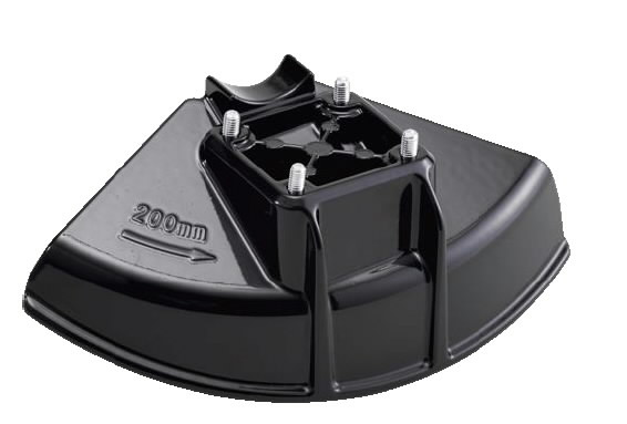 Sektorisuoja 200 mm metallia - Raivaussahojen tarvikkeet - 4934110706148 - 1