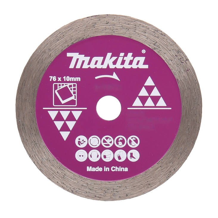 Timanttikatkaisulaikka Makita 76 mm - Katkaisulaikat ja hiomalaikat - 088381789608 - 1