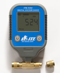 Tyhjiömittari ITE 55V Digitaalinen - Ilmalämpöpumppujen työkalut - 6438056237318 - 1